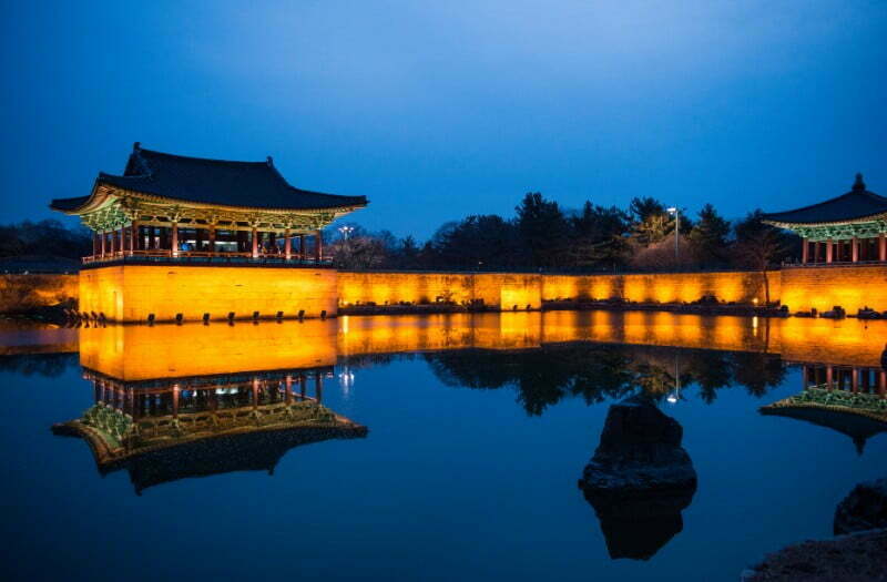 After Pohang you should consider visiting Gyeongju, South Korea where you can see temples at night 