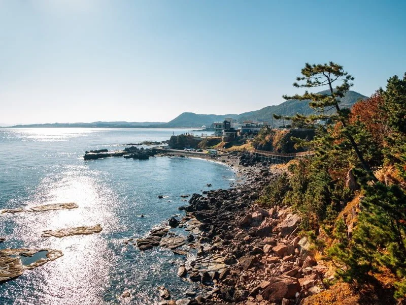 Pohang coast views in South Korea 