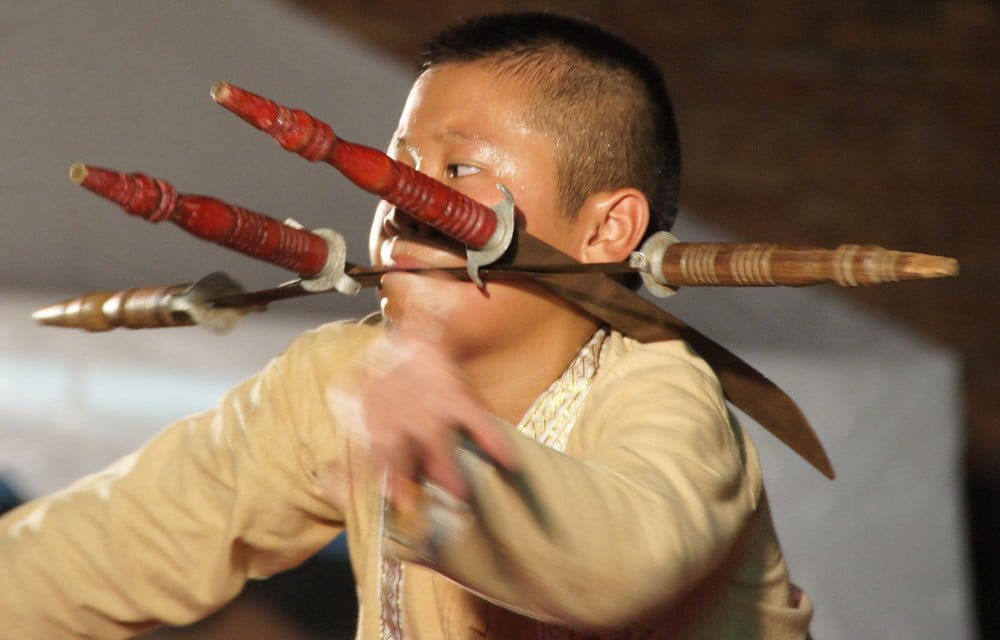 Thai Cultural & Martial Arts Performance in Chiang Mai, Thailand