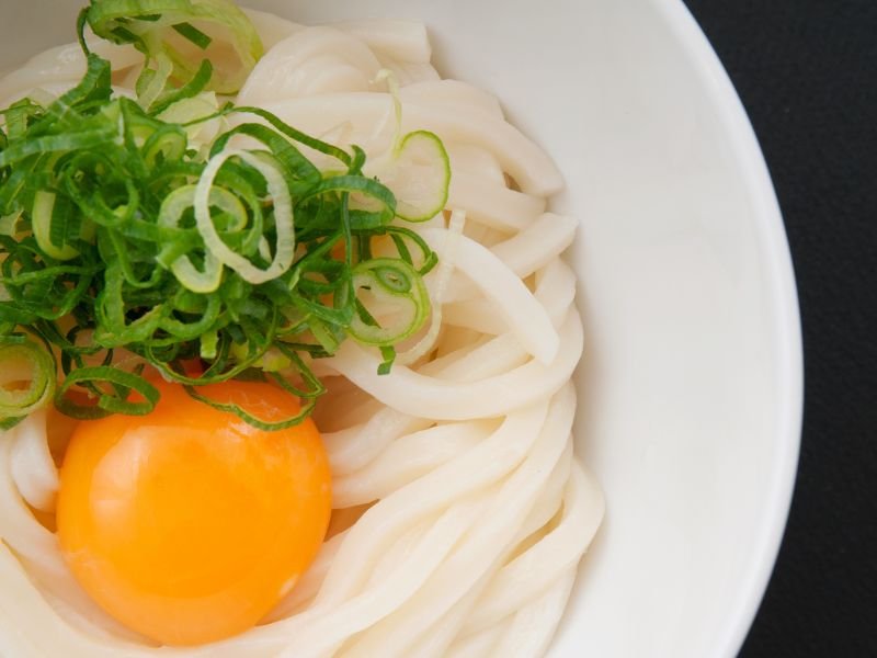 Sanuki Udon macro details is a must try dish in Takamatsu, Japan