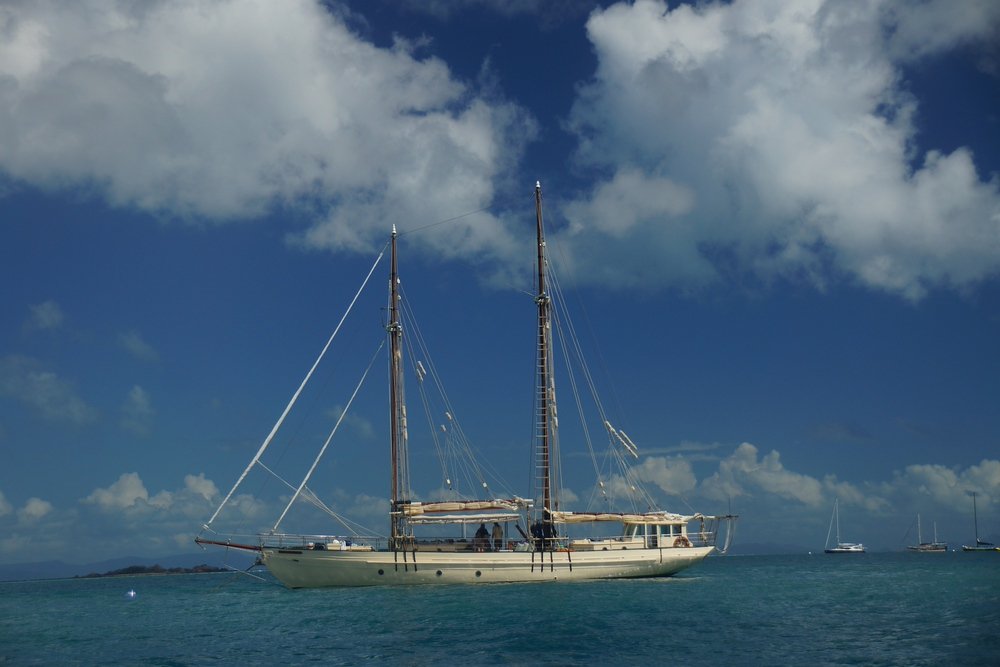 A view of the trusty Derwent Hunter as we enjoyed walking along the beach