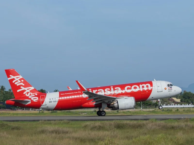 Air Asia flight as a budget airline option in SE Asia 