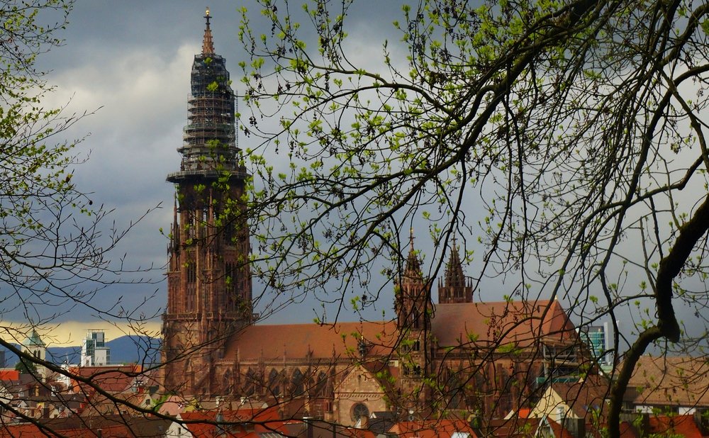 Another shot from the same vantage point but zoomed in Freiburg, Germany