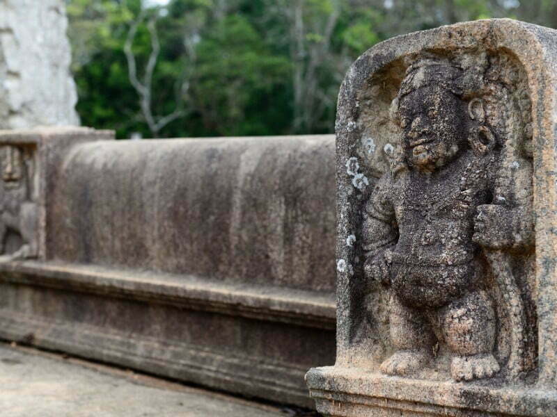 Anuradhapura ruin in Sri Lanka 