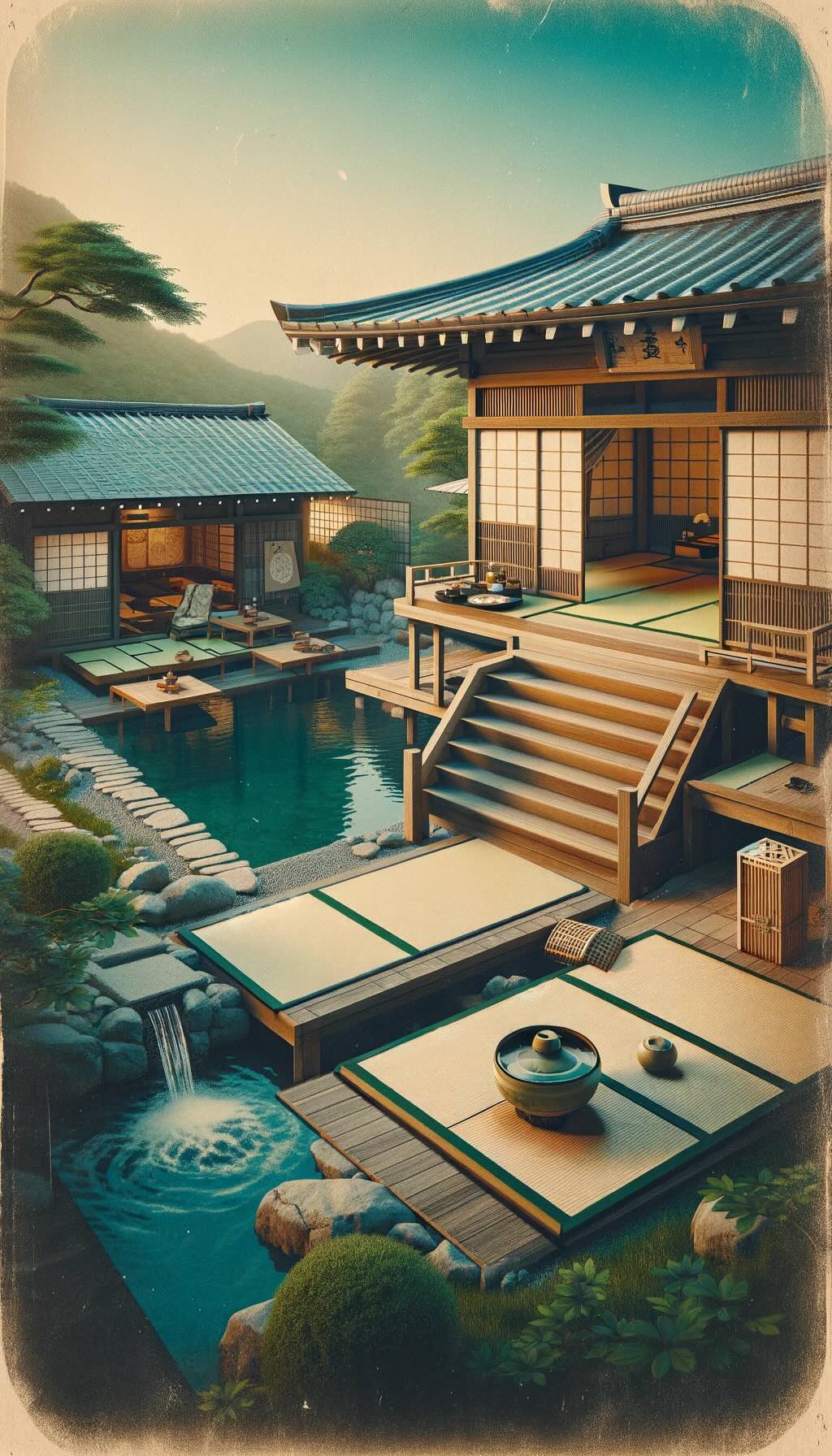 Appeal of a traditional Japanese ryokan, a serene retreat for modern travelers