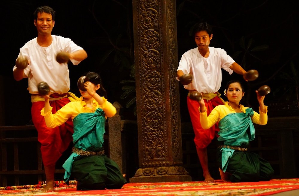 Apsara Khmer cultural performance in Siem Reap, Cambodia 