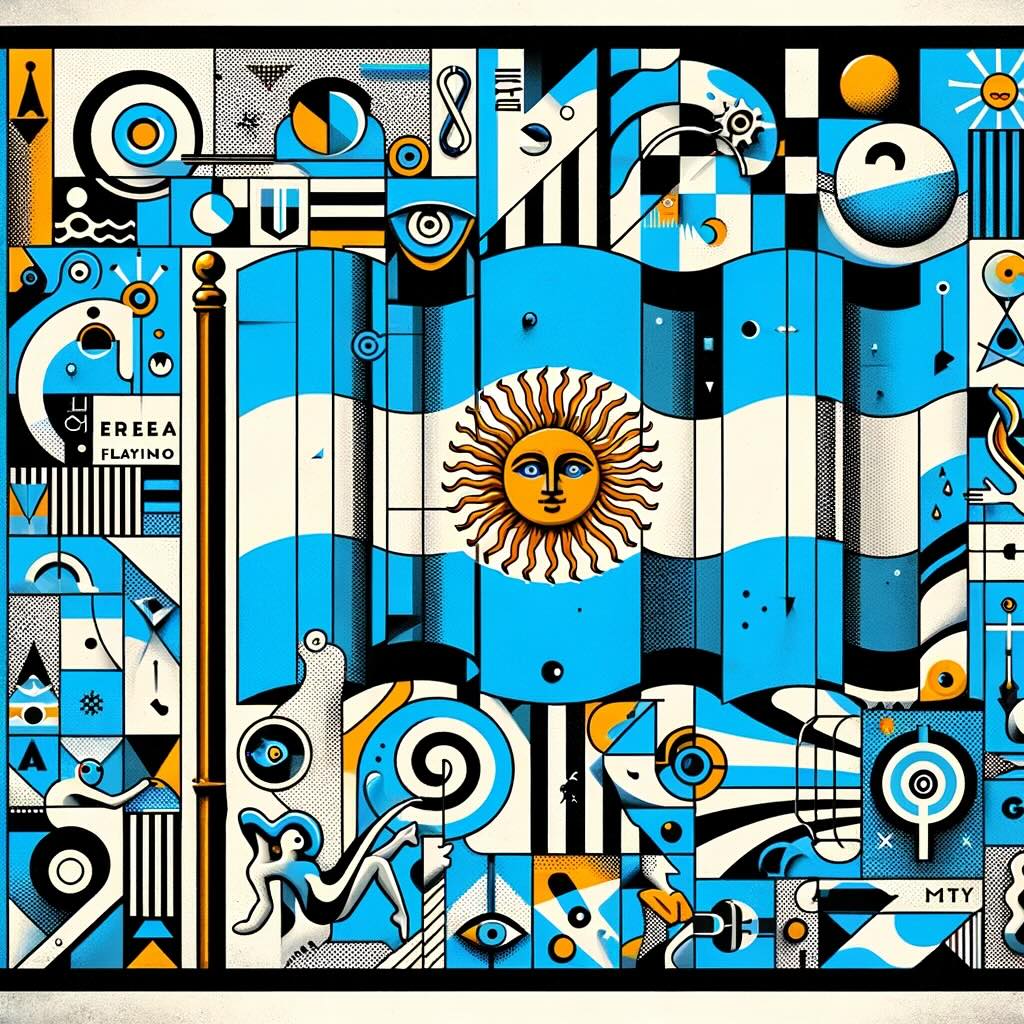 Argentina Travel Guide: Top 101 Things To Do In Argentina For Visitors With Dada Art Argentina Flag - Digital Art 
