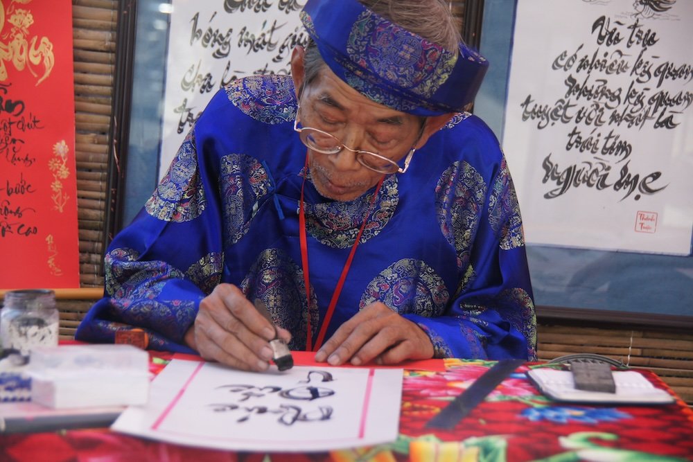 Artist in Saigon Ho Chi Minh city, Vietnam 