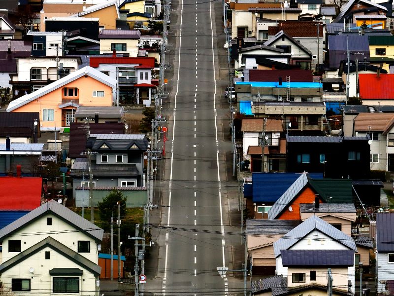 Asahikawa distinct road houses 