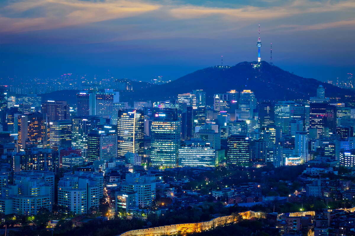 Asia City Guides: Seoul At Night From A Distance 