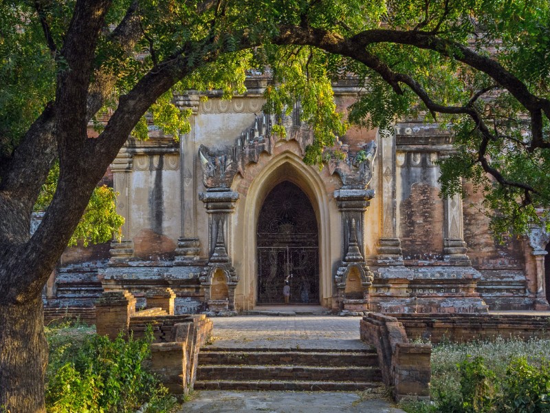Bagan temple with nature 