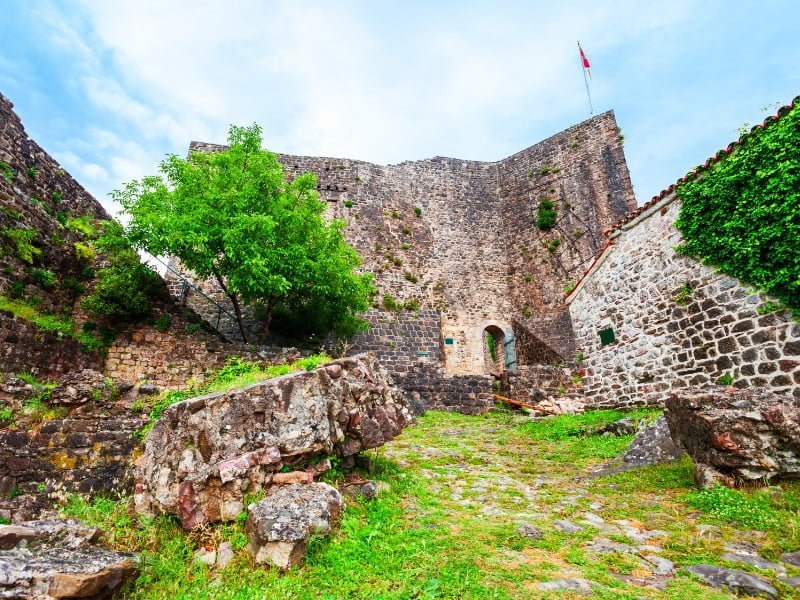 Bar ruins in Montenegro 