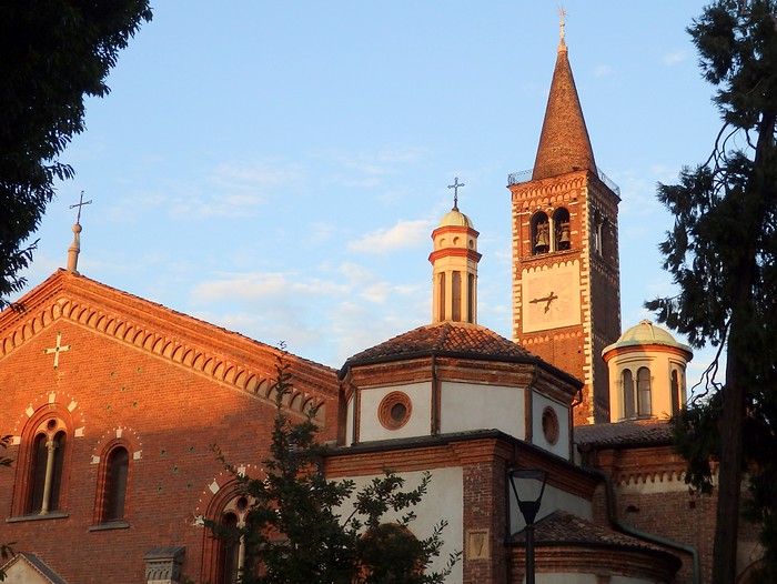 Basilica of Sant’Eustorgio in Milan, Italy