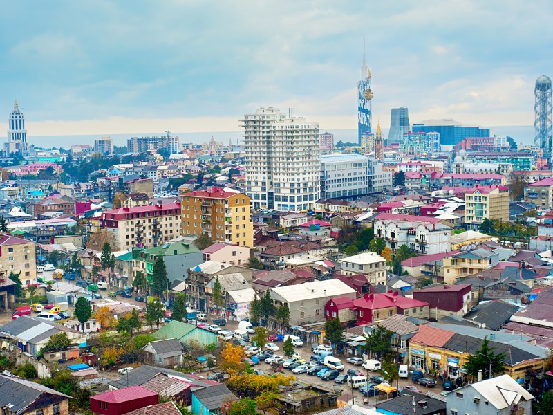 Batumi incredible cityscape views in Georgia 