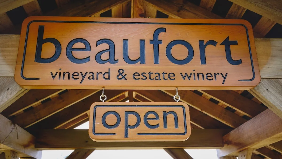 Beaufort Vineyard & Estate Winery in Comox Valley 