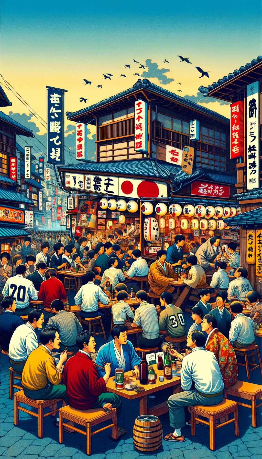 Beyond the Game: Extending the Japanese Baseball Experience Post-Game Activities - digital art 