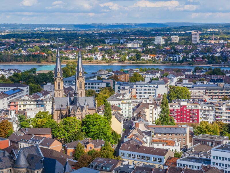 Bonn Travel Guide: Things to do in Bonn, Germany aerial views of the city 