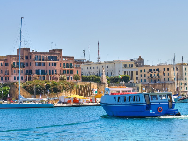 Brindisi boat rides in Italy that are scenic in nature