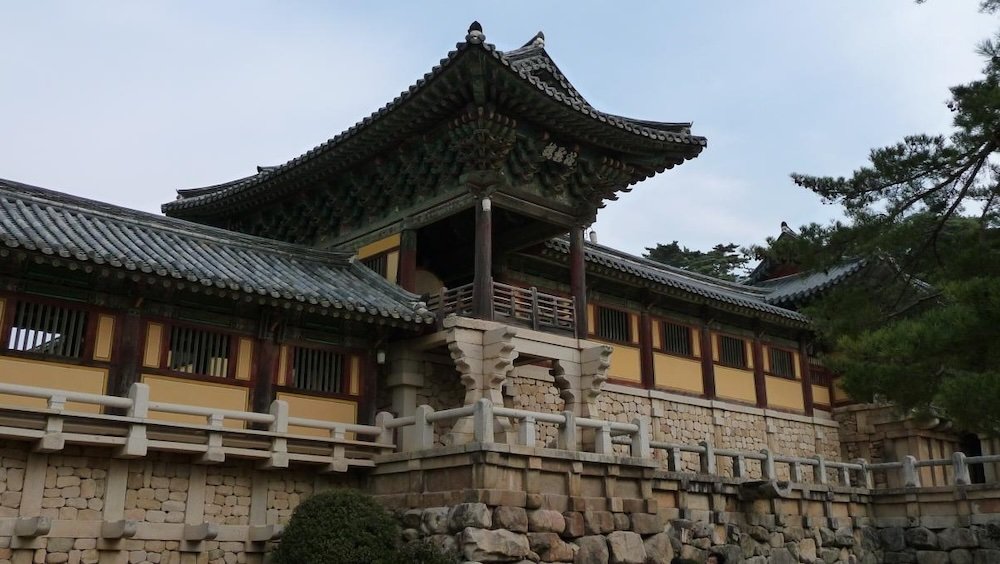 Bulguksa Temple UNESCO World Heritage Site stunning architecture dating back to the Silla-era in Gyeongju, South Korea