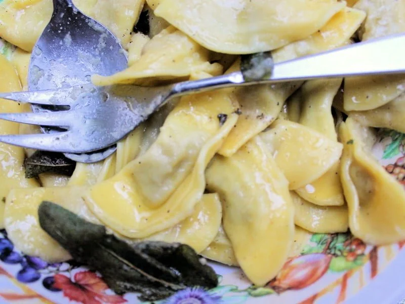 Casoncelli pasta is a must try dish for visitors to Italy 