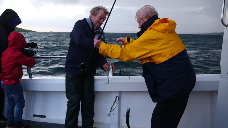 Catch & Sea Tour on the Causeway Coast catching fish in Northern Ireland 