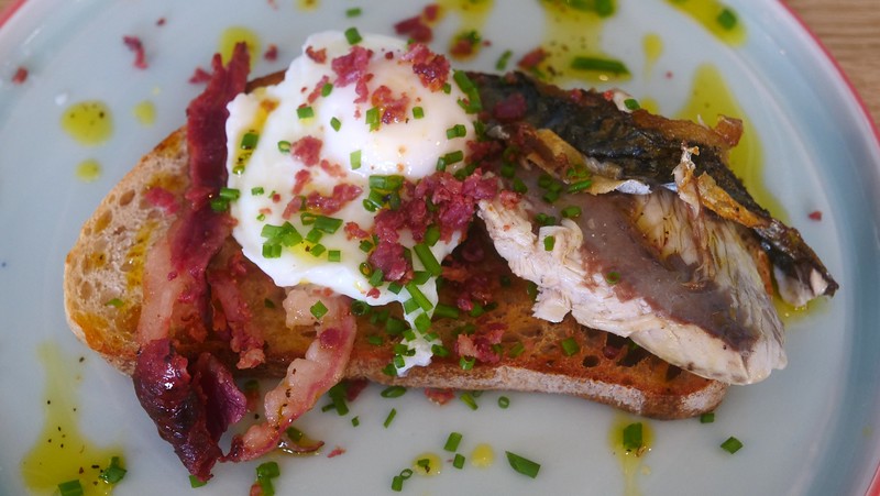 Catch & Sea Tour on the Causeway Coast fish in toast with egg 