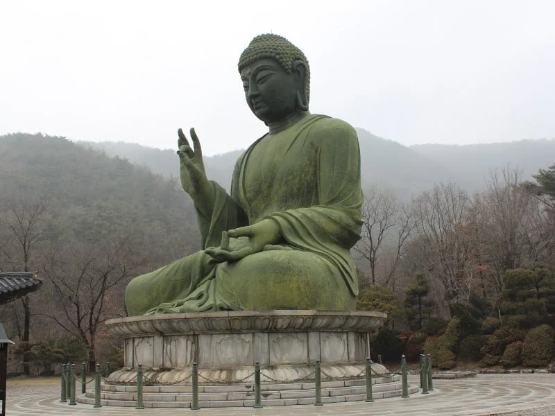 Cheonan Travel Guide: Things to do in Cheonan, South Korea with a giant Buddhist statue 