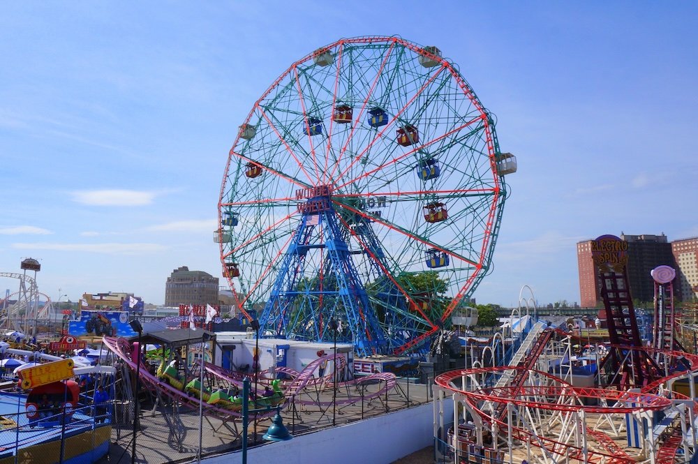 Coney Island Mermaid Parade Ferris Wheel