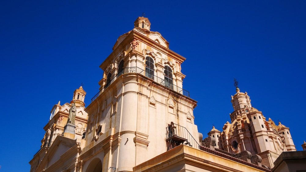 Cordoba Cathedral detail views from outside 