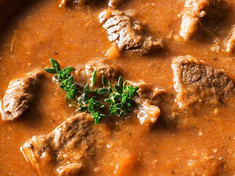 Croatian Goulash is a must try and hearty dish