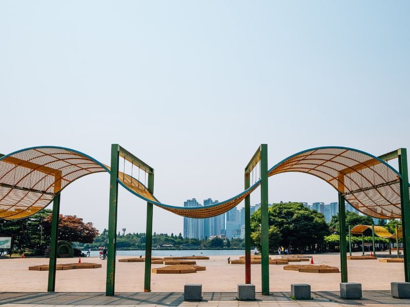 Distinct recreational architecture in Goyang, Korea