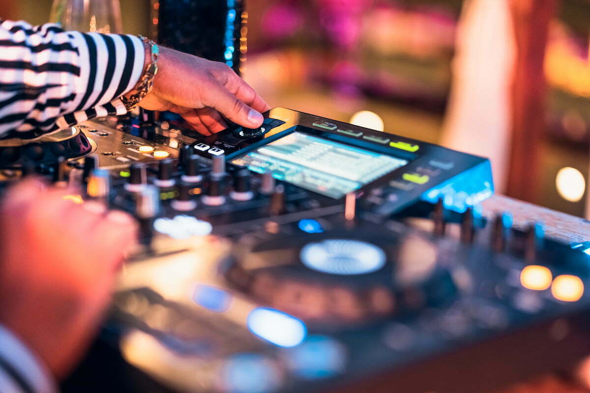 DJ Mixing Music enjoying nightlife in Malta 