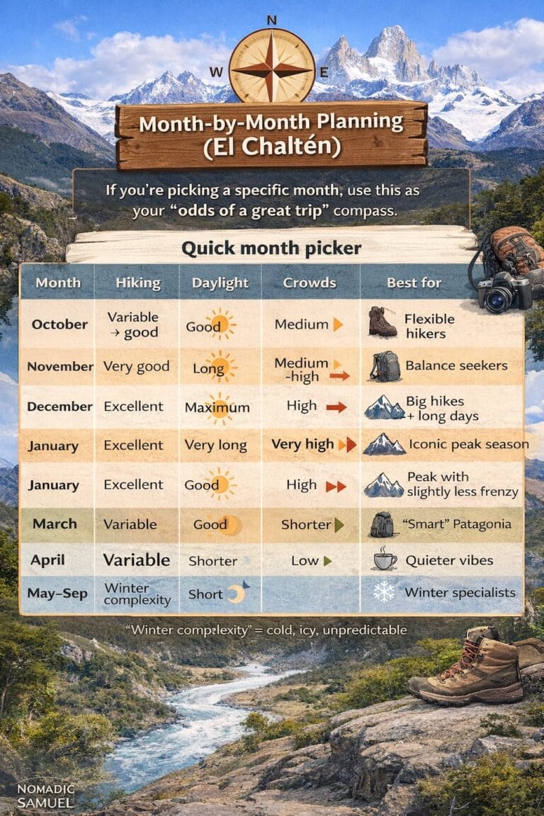 When Is The Best Time To Visit El Chaltén, Argentina?