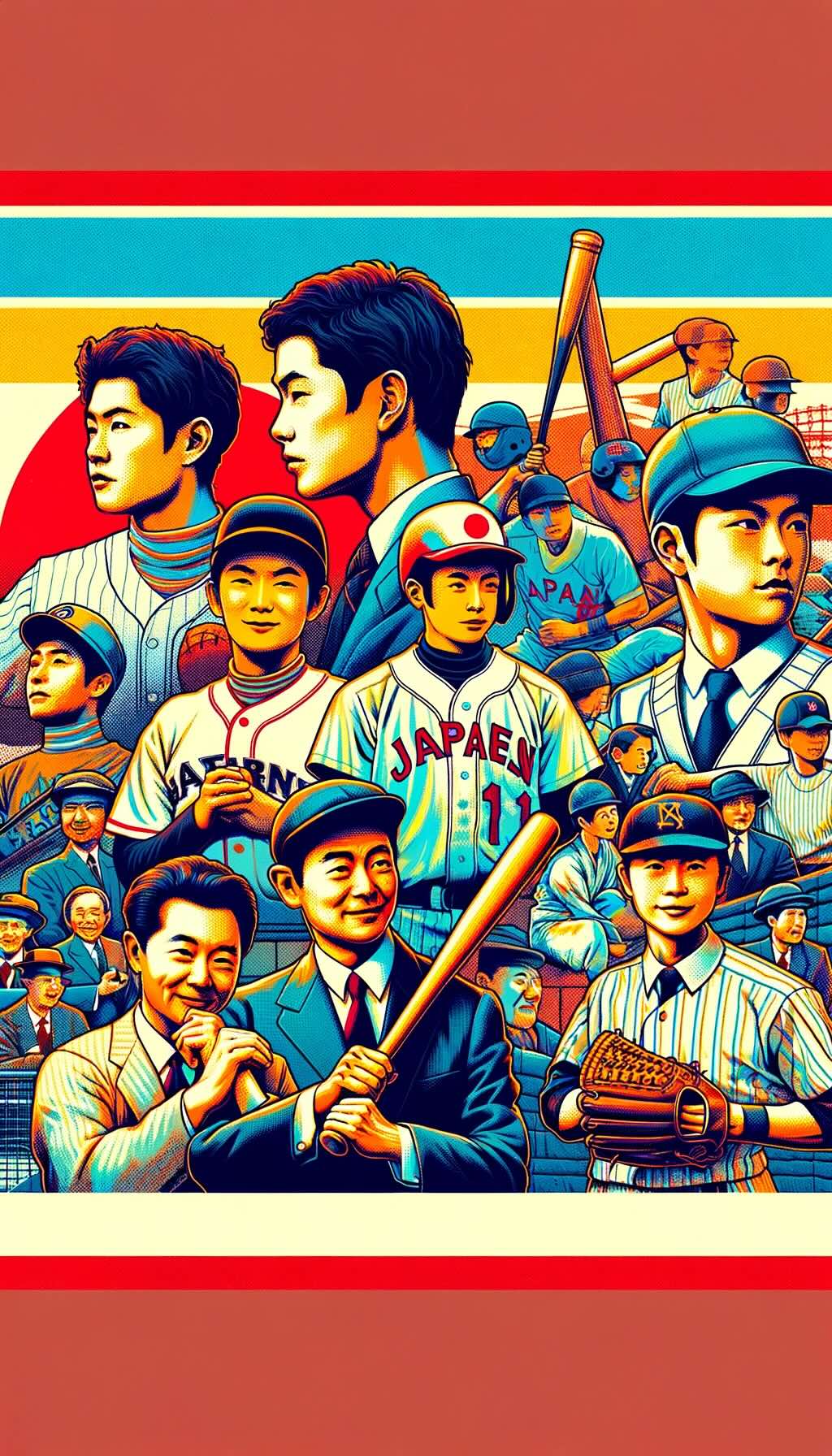 Exploring How These Players Have Influenced Japanese Culture and Society - digital art 