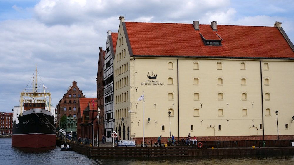 Gdansk is a popular day trip from Malbork Castle in Poland 