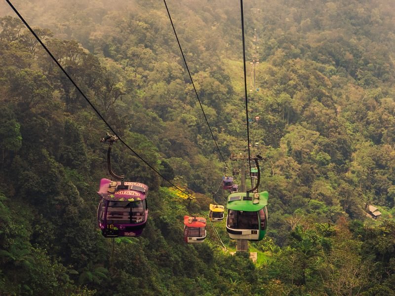 Gentling Highlands cable car is one of the top attractions and things to do for visitors 