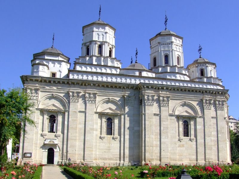 Golia Monastery 17th-century architectural masterpiece blend of Baroque and Byzantine styles in Iasi, Romania