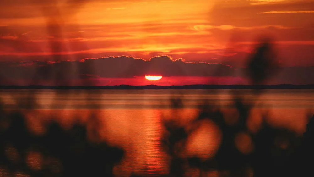 Grand Manan beautiful sunset views in New Brunswick, Canada 