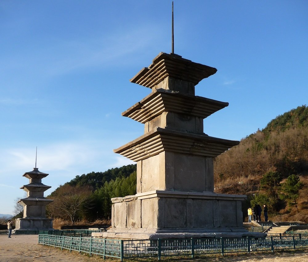 Gyeongju historic temple in South Korea 