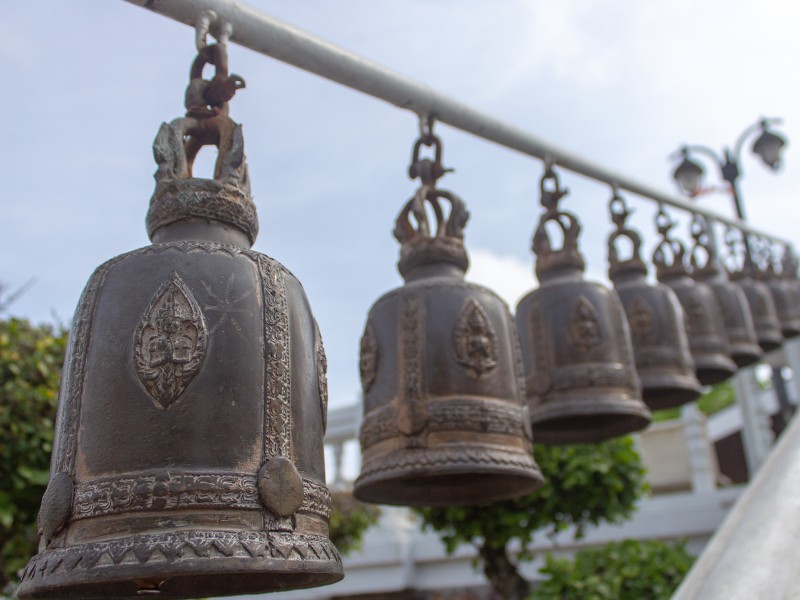 Hat Yai park bells in Thailand 