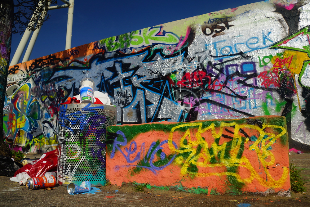 Here is a shot of the Mauerpark wall section when nobody else was around.
