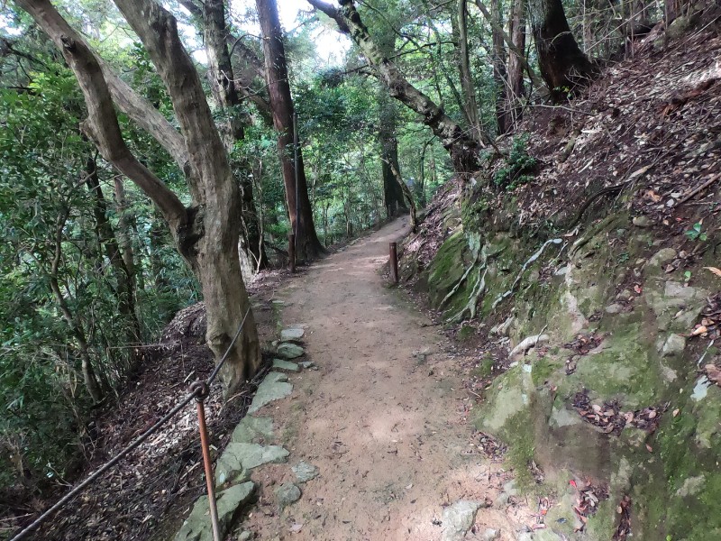 Himeji nature path in Japan 