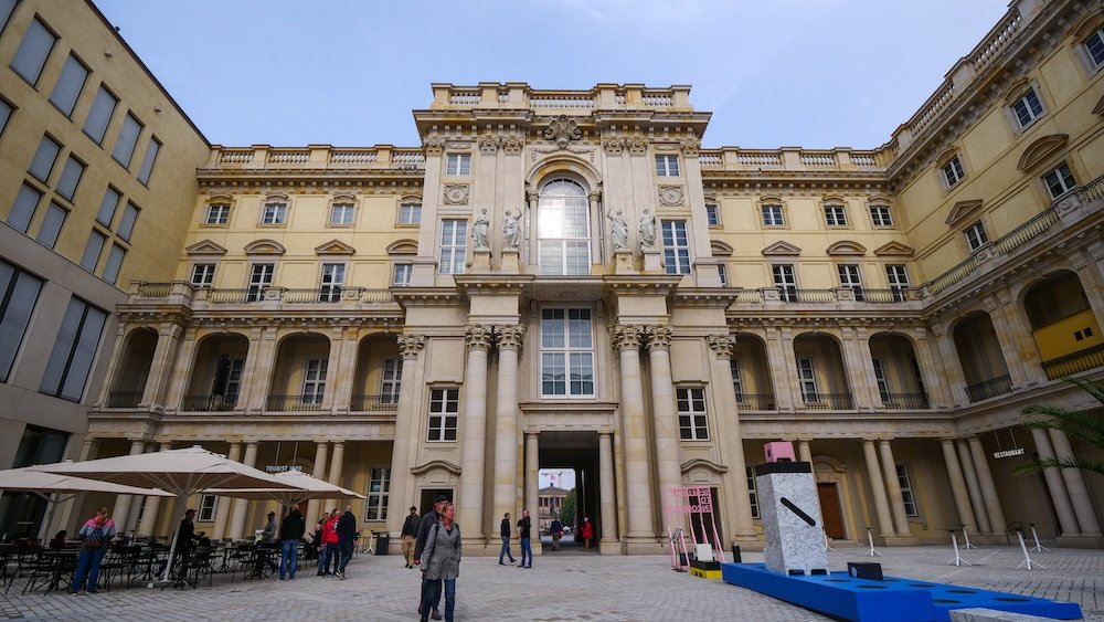 Humboldt Forum newly reconstructed Berlin Palace cultural venue in Berlin, Germany