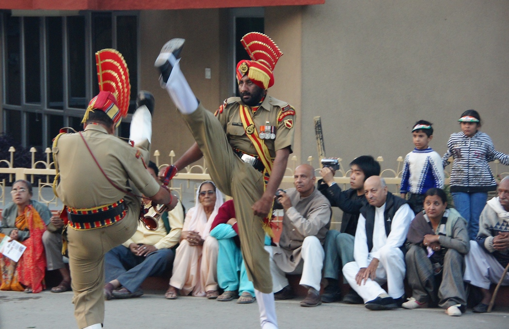 India Pakistan Border Closing Ceremony at Attari Wagah