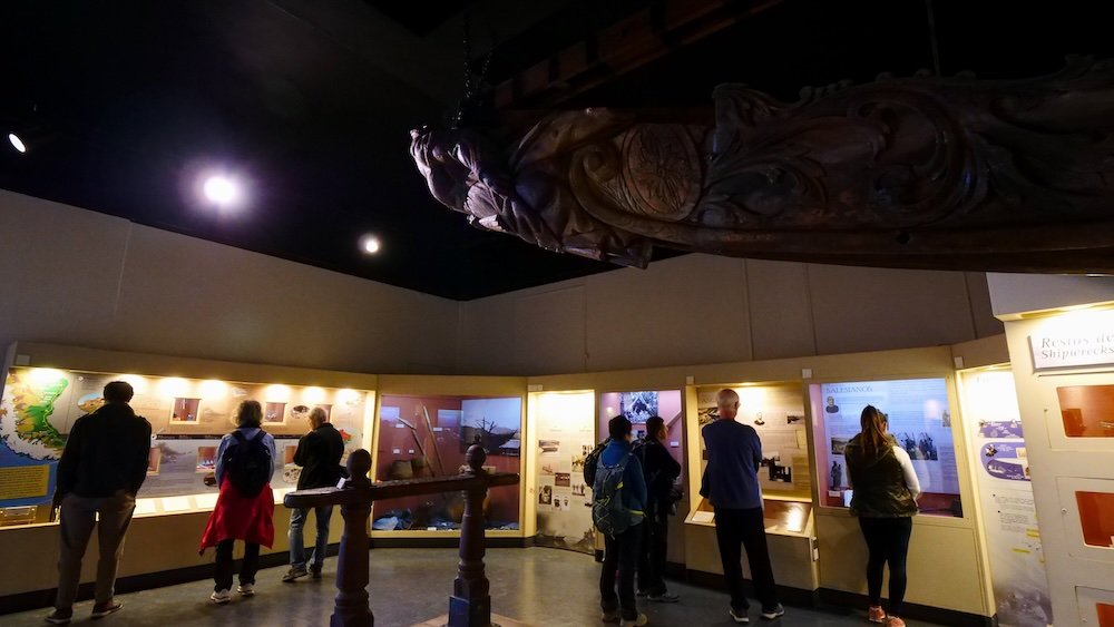 Inside the end of the world museum in Ushuaia, Argentina 