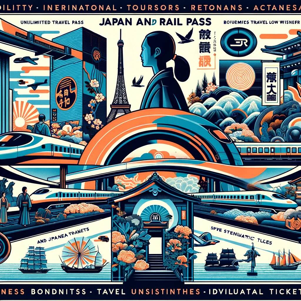 Japan Rail Pass capturing the key aspects of this travel tool