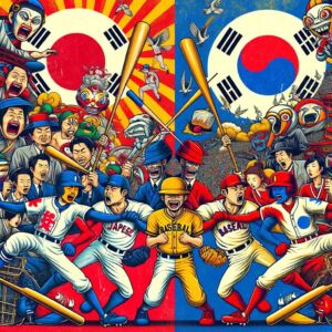 Japanese Baseball vs. Korean Baseball: A Complete Comparison - digital art 