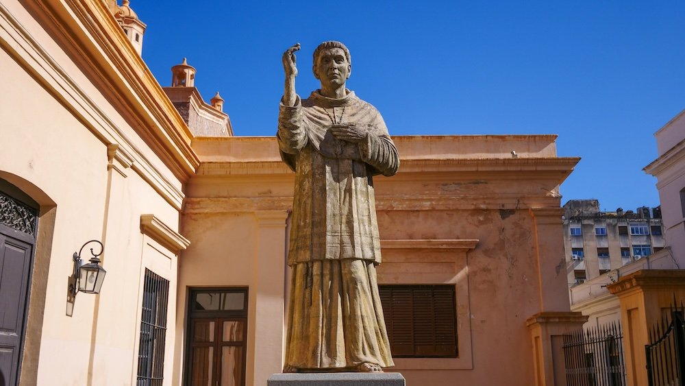 Jesuit Statue in Cordoba City, Argentina 