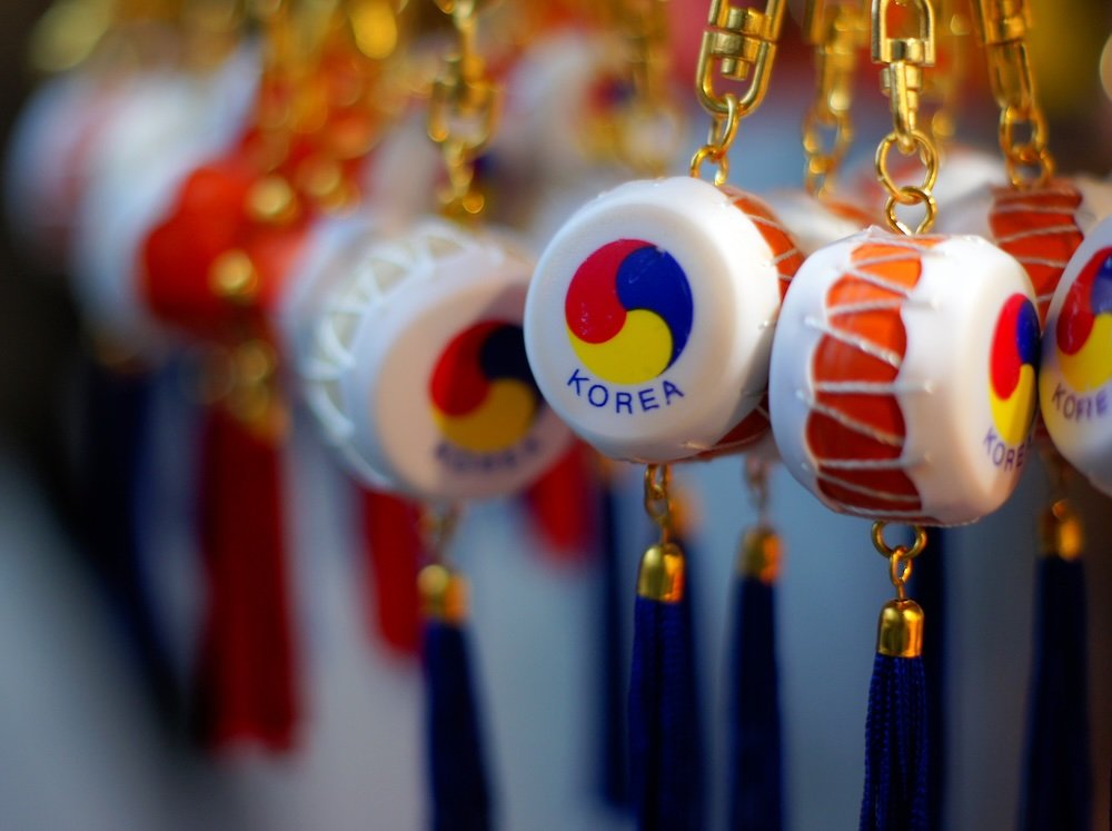 Korean souvenirs and trinkets to buy in Insadong, Seoul, Korea 