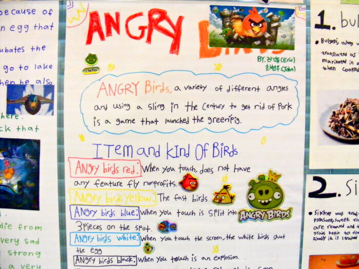 Korean Students Obsessed with angry birds